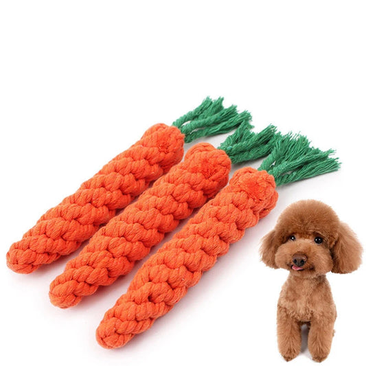 Braided Carrot Cotton Rope