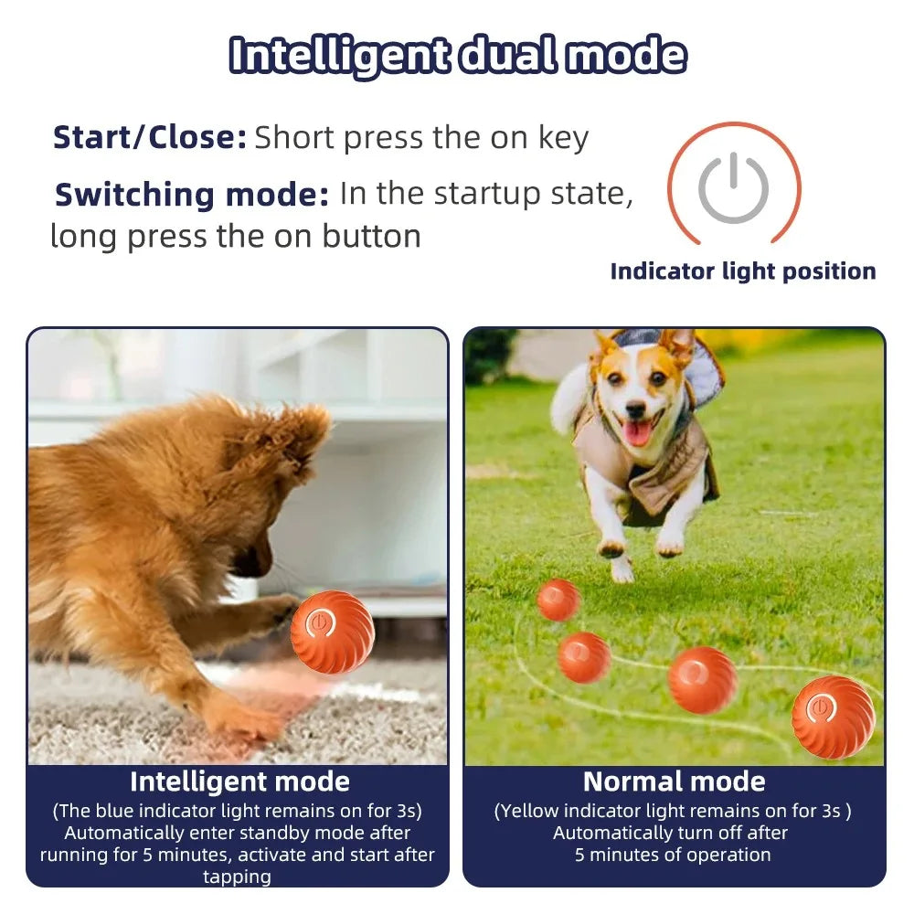 Interactive Smart Moving  Jumping Dog Ball